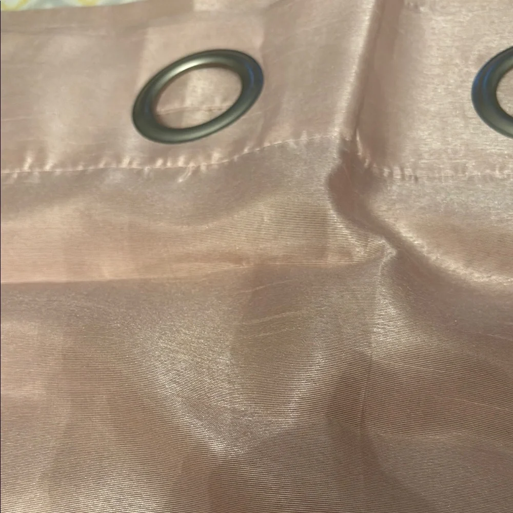 Light Pink Curtains Blush with Elegant Accents